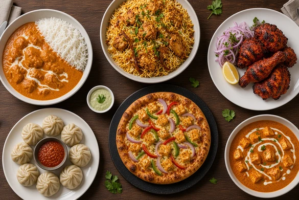 Indian food pickup and delivery to Elboya, Calgary from Aroma Of India